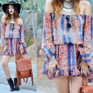 Show Me Your Mumu Off the Shoulder Dress